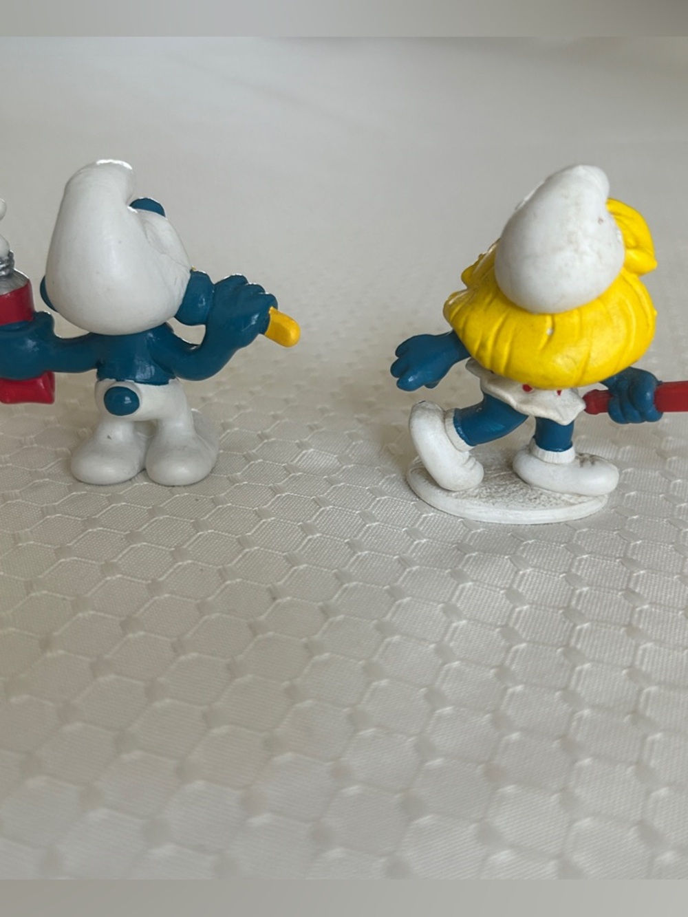 Tennis Smurfette And Toothpaste Smurf Vintage PVC Figure Peyo
Schleich 1979 -81 - Picture 3 of 4
